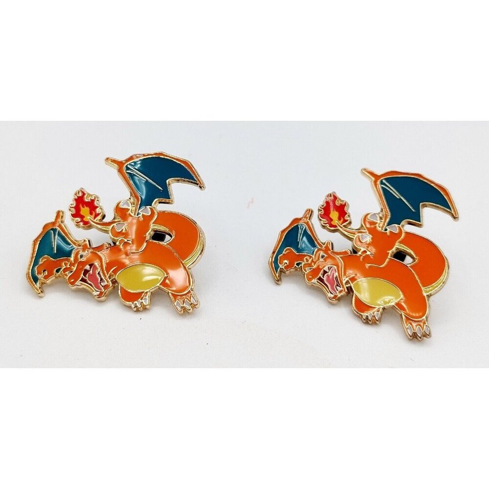 Lot of 2 Pokemon Charizard Pin 25th Celebrations Ultra Premium Collection 2017